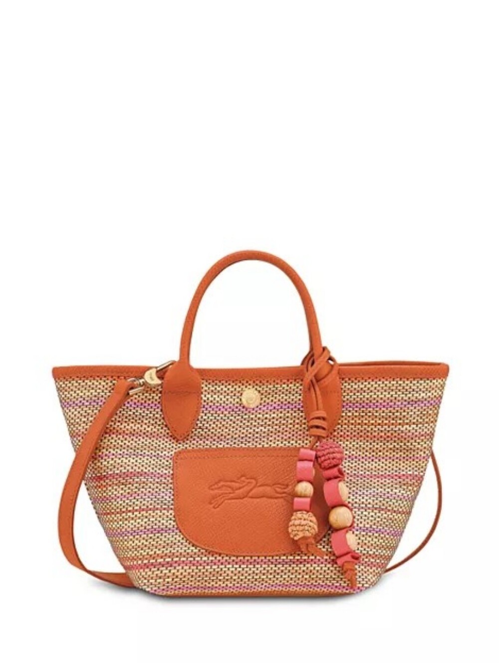Longchamp Le Pliage Panier Rainbow Tote Bag - Picture 2 of 10